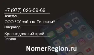 Кто звонил с 9770265969 - регион и оператор